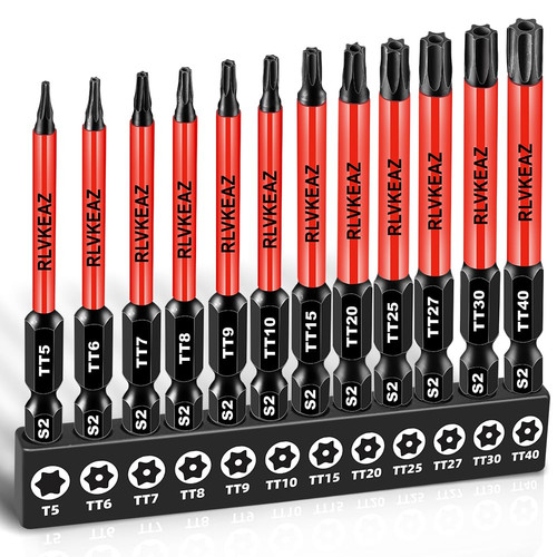 Piece impact security torx - 12,